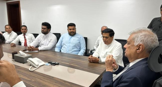 Angajan & Dushmantha Endorse Ranil for President